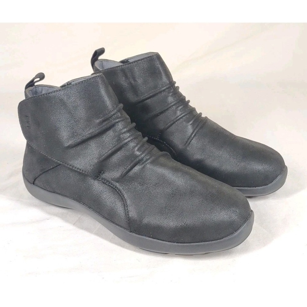 Anodyne No.‎ 91 Casual Ankle Boots Black Vegan Leather Womens Size US 7.5W